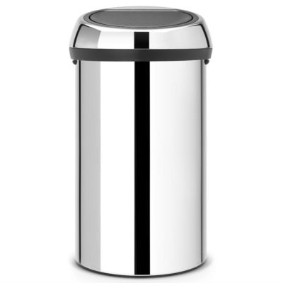 Brabantia 60L Touch Bin – Brilliant Steel Lid Brabantia 60L Touch Bin – Brilliant Steel Lid